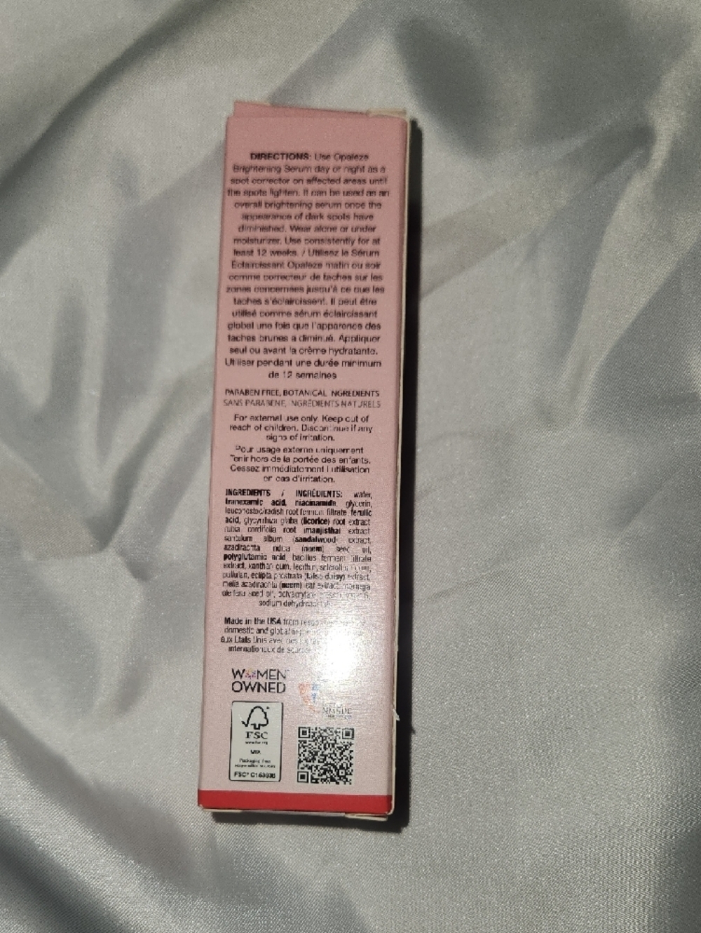 Sonäge Opaleze Brightening Serum - Pink Dark Spot Corrector - Picture 3 of 4